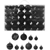 Image de vidaXL Ensemble de boules de NoÃ«l 100 pcs Noir