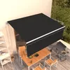 Image de vidaXL Auvent automatique rétractable avec store 4,5x3 m Anthracite