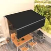 Image de vidaXL Auvent manuel rétractable avec store 4x3 m Anthracite
