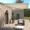 Image de vidaXL Auvent automatique avec capteur de vent et LED 300x250 cm Crème