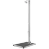 Image de vidaXL Douche de jardin avec base gris 220 cm Acier inoxydable
