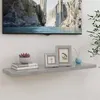 Image de vidaXL Étagère murale flottante Gris béton 90x23,5x3,8 cm MDF326603