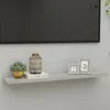 Image de vidaXL Étagère murale flottante Gris béton 120x23,5x3,8 cm MDF326606