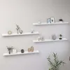 Image de vidaXL Étagères murales 4 pcs Blanc 100x9x3 cm326663