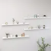 Image de vidaXL Étagères murales 4 pcs Blanc 115x9x3 cm326664