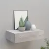 Image de vidaXL ÃtagÃ¨re Ã  tiroir murale Gris bÃ©ton 40x23,5x10 cm MDF