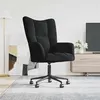 Image de vidaXL Chaise de relaxation Noir Velours328178