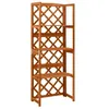 Image de vidaXL Treillis avec étagères 55x30x140 cm Bois de sapin massif316409