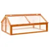 Image de vidaXL Serre Marron 114x80x50 cm Bois de sapin316415