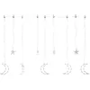 Image de vidaXL Vidaxl Guirlande Lumineuse Étoile Et Lune Avec Télécommande 345 Led