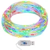 Image de vidaXL Guirlande lumineuse micro LED 40m 400 LED coloré 8 fonctions328850