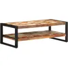 Image de vidaXL Vidaxl Table Basse 120x60x40 Cm Bois De Récupération Solide