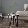 Image de Vidaxl Table Ã ThÃ© ChÃªne Sonoma Ã35 Cm Mdf