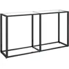 Image de vidaXL Vidaxl Table Console Transparent 140x35x75,5 Cm Verre Trempé