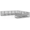 Image de Vidaxl Salon De Jardin 11 Pcs Bois De Pin Massif
