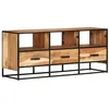 Image de vidaXL Meuble TV 110x30x45 cm Bois d'acacia massif327448