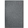 Image de vidaXL Paillasson Gris 80x120 cm