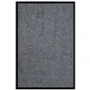 Image de vidaXL Paillasson rayé Gris 80x120 cm
