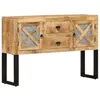 Image de vidaXL Buffet 110x30x74 cm Bois de manguier brut