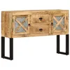 Image de vidaXL Buffet 110x30x74 cm Bois de manguier brut