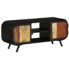 Image de vidaXL Meuble TV 110x30x45 cm Bois de rÃ©cupÃ©ration massif