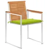 Image de vidaXL Chaises de jardin lot de 6 avec coussins Bois d'acacia solide3078508