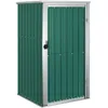 Image de vidaXL Vidaxl Abri À Outils De Jardin Vert 88x89x161 Cm Acier Galvanisé