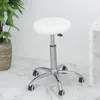 Image de vidaXL Chaise de bureau pivotante Blanc Similicuir333151