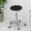 Image de vidaXL Chaise pivotante de bureau Noir Similicuir333152