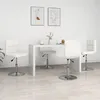Image de vidaXL Chaises à manger lot de 4 blanc similicuir334189