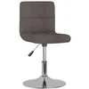 Image de vidaXL Tabouret de bar pivotant Taupe Tissu
