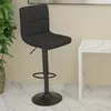 Image de vidaXL Tabouret de bar Noir Tissu