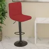 Image de vidaXL Tabouret de bar Rouge bordeaux Tissu