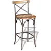 Image de vidaXL Vidaxl Tabouret De Bar Rouge Bordeaux Velours