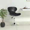 Image de vidaXL Tabouret de bar Noir Similicuir335110