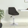 Image de vidaXL Chaise de salle à manger Noir Similicuir335150