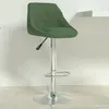Image de vidaXL Tabouret de bar Vert foncé Velours