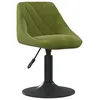 Image de vidaXL Vidaxl Tabouret De Bar Vert Clair Velours