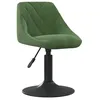 Image de Vidaxl Tabouret De Bar Vert FoncÃ© Velours