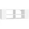 Image de vidaXL Vidaxl Meuble Tv Mural Blanc 102x35x35 Cm Aggloméré