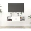 Image de vidaXL Étagère murale Blanc 102x30x29 cm Bois d ingénierie806256