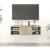 Image de vidaXL Étagère murale Chêne sonoma 102x30x29 cm Bois d ingénierie