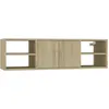 Image de vidaXL Vidaxl Etagère Murale Chêne Sonoma 102x30x29 Cm Aggloméré
