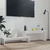 Image de vidaXL Meuble TV Blanc 180x30x43 cm Aggloméré