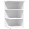 Image de vidaXL Armoire latÃ©rale Blanc 35x35x55 cm AgglomÃ©rÃ©