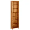 Image de vidaXL Bibliothèque à 7 niveaux 60x22x200 cm Bois de chêne massif331743