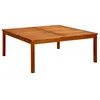 Image de vidaXL Table basse de jardin 110x110x45 cm Bois solide d'acacia