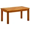 Image de vidaXL Table basse de jardin 70x40x36 cm Bois solide d'acacia316399