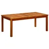 Image de vidaXL Table basse de jardin 110x60x45 cm Bois solide d'acacia