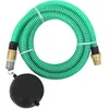 Image de vidaXL vidaXL Tuyau d'aspiration avec raccords en laiton 5 m 25 mm Vert